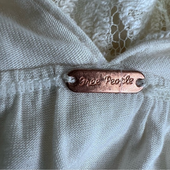 Free People Knit Crochet Mini Dress Size Small - Picture 7 of 11